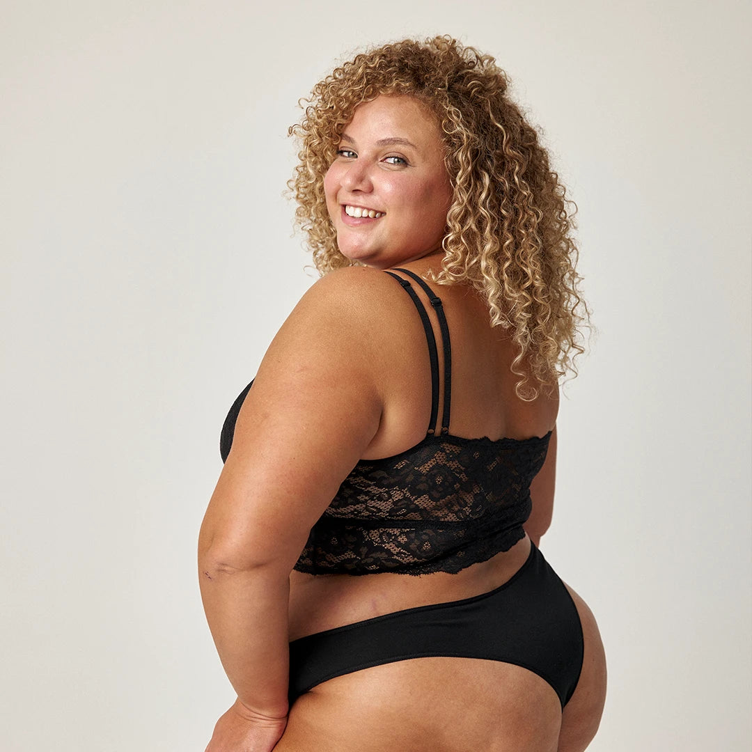 snocks-spitzen-bh-plus-size-schwarz image 3