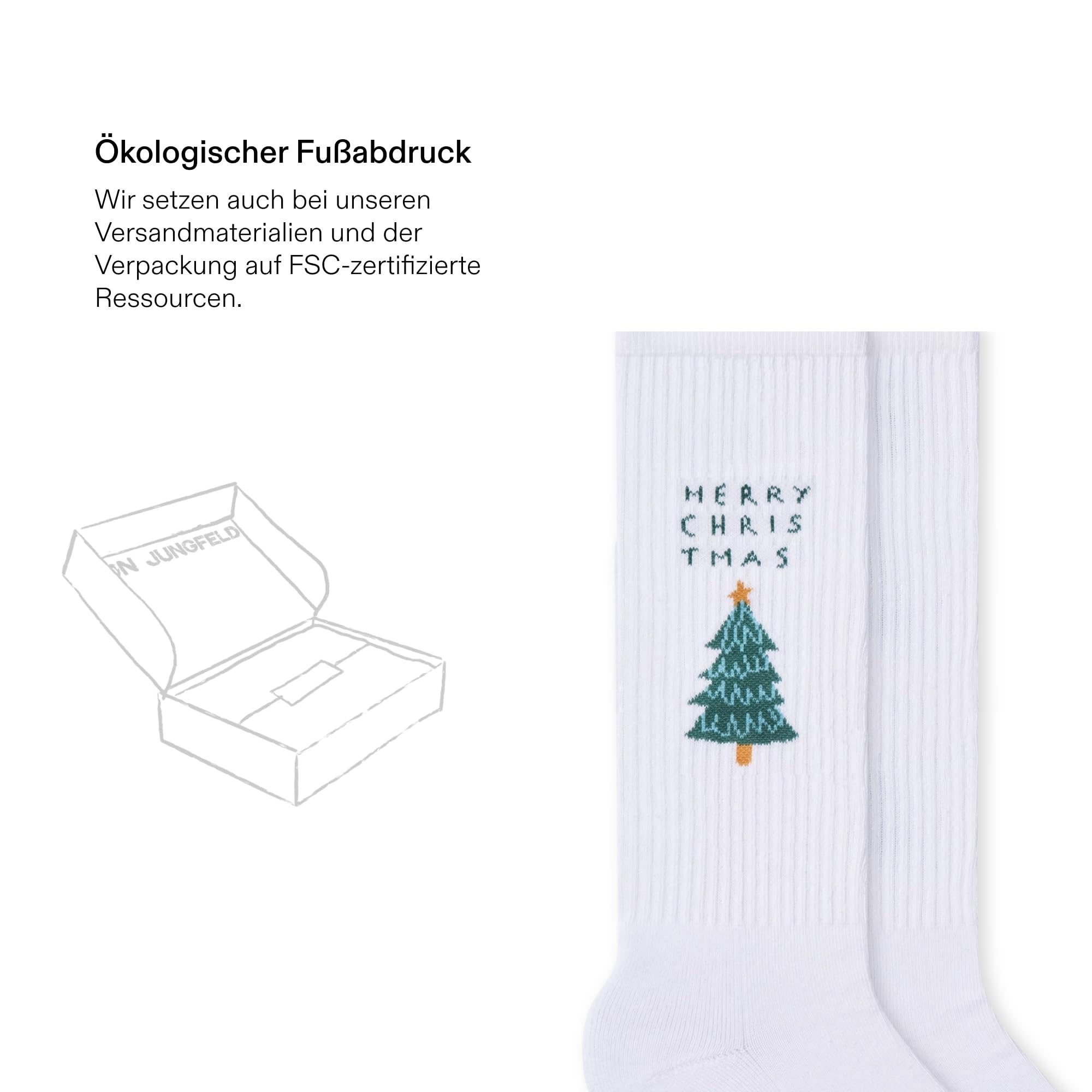 von-jungfeld-tennis-weihnachtssocken-xmas-crew-socks-35-46 image 6