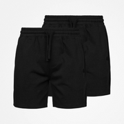 snocks-sweatshorts-herren-schwarz-2 image 2