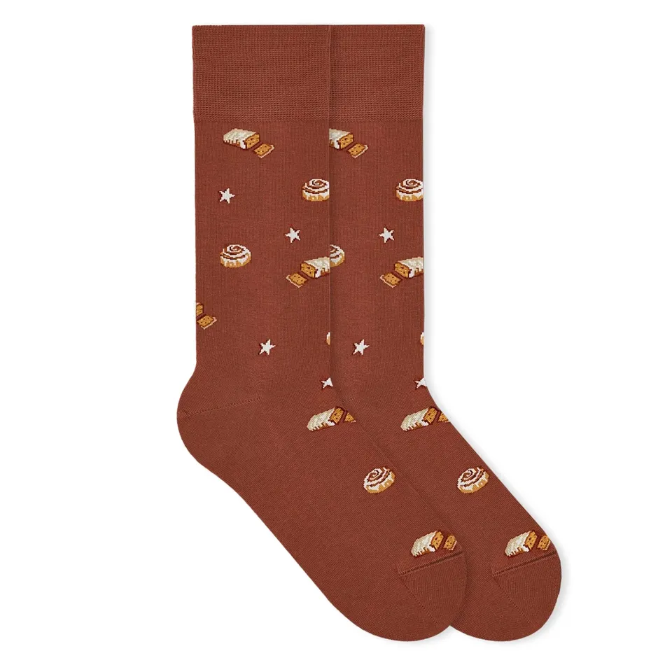 von-jungfeld-wintersocken-festive-icons-motivsocken-bunt-35-46 image 1