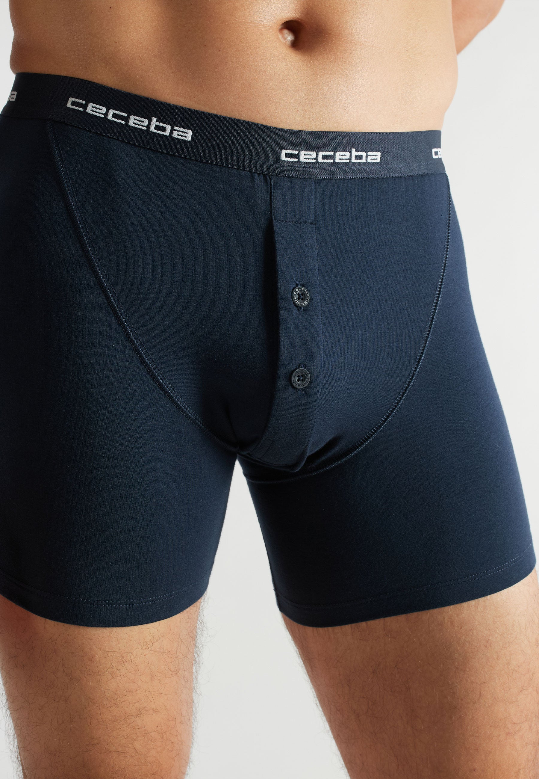 ceceba-herren-long-pants-blau-uni-2er-pack image 4