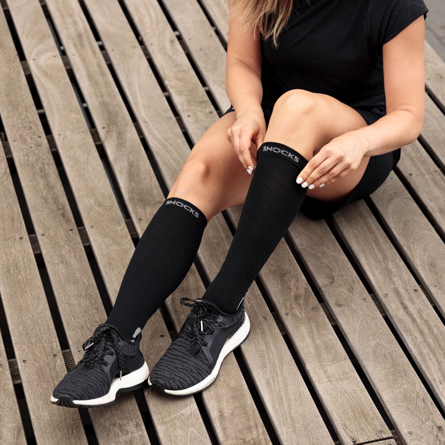 snocks-sport-kompressionssocken-schwarz-unisex image 6
