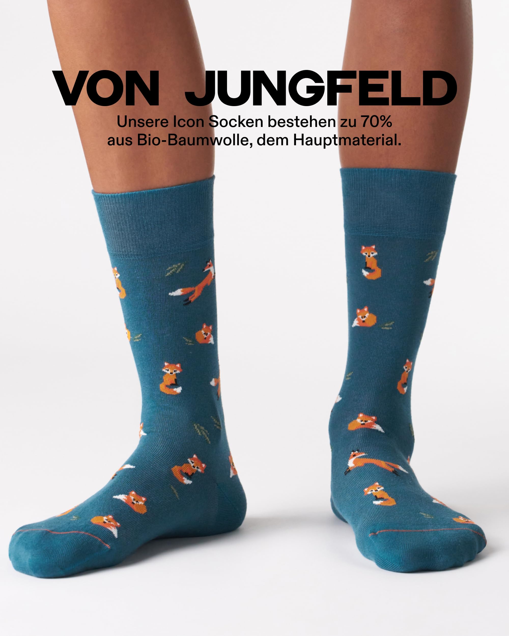 von-jungfeld-motivsocken-set-aus-bio-baumwolle-unisex-str-mpfe-im-geschenkset image 2