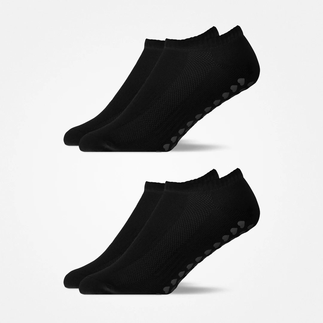 snocks-pilates-socken-kn-chellang-anti-rutsch-socken-schwarz-unisex image 8