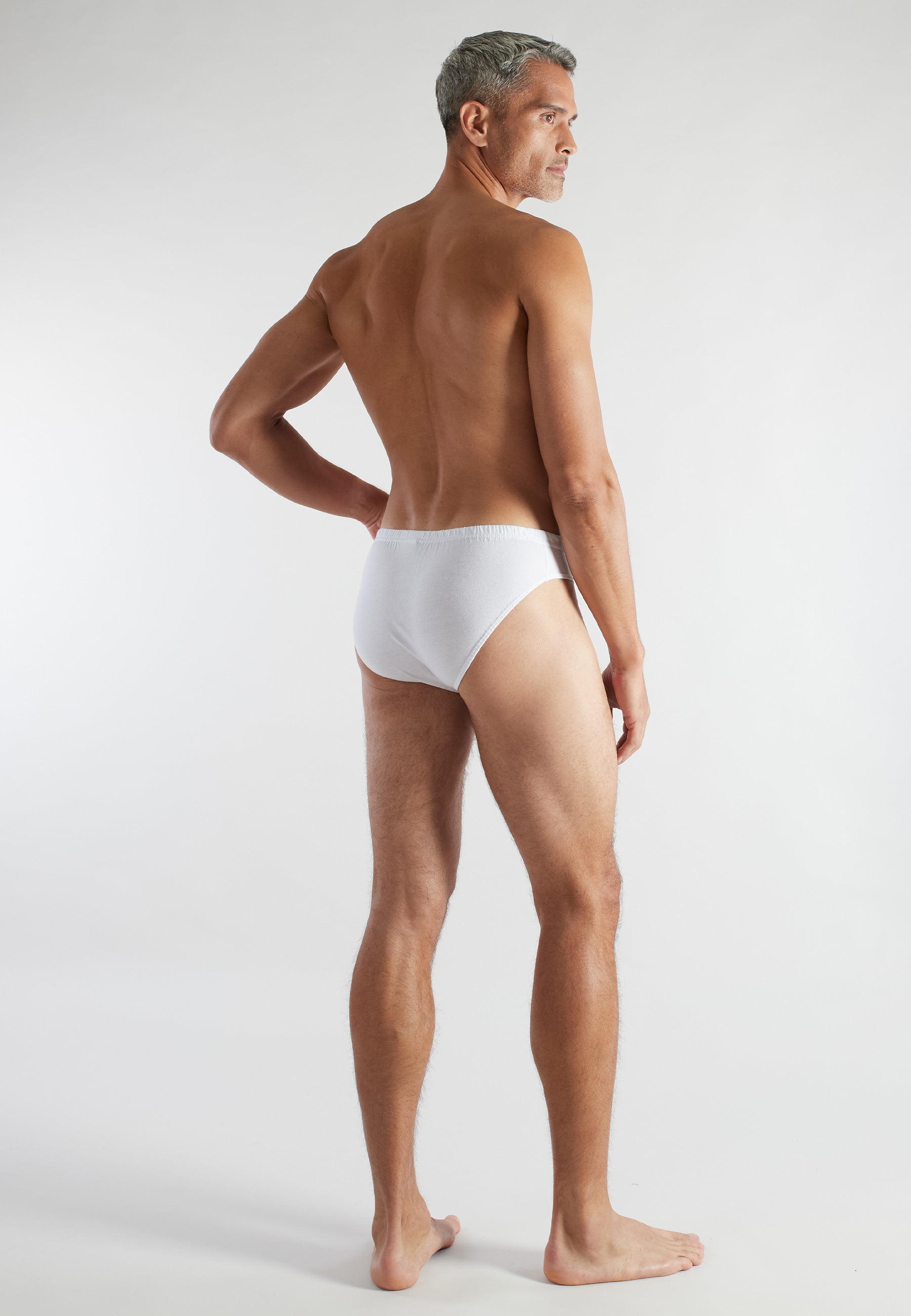 ceceba-herren-slip-wei-uni-im-5er-pack-feinripp-unterhose-aus-100-baumwolle image 3