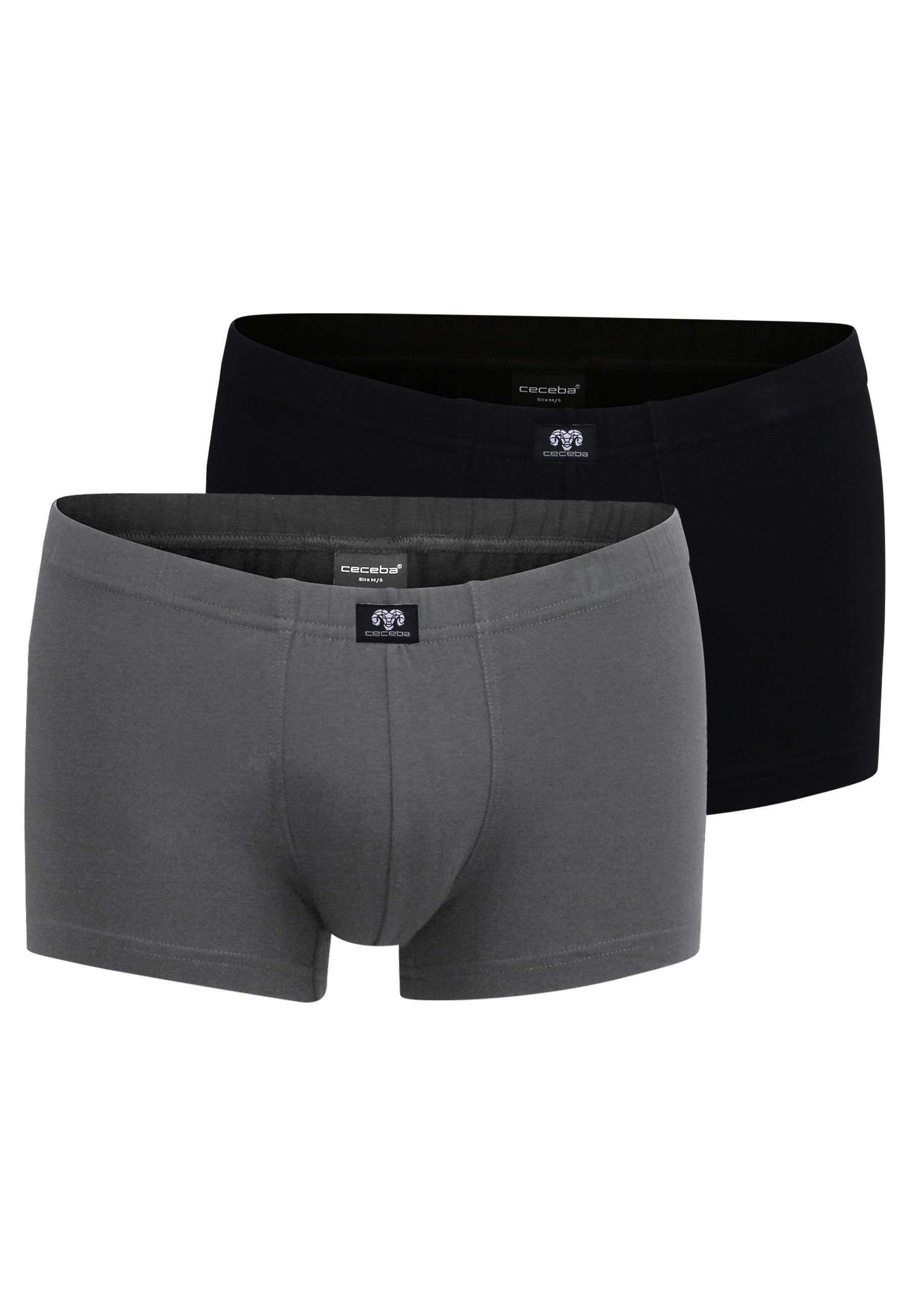 ceceba-herren-pants-grau-uni-2er-pack-konvex-bauch-komfort image 1