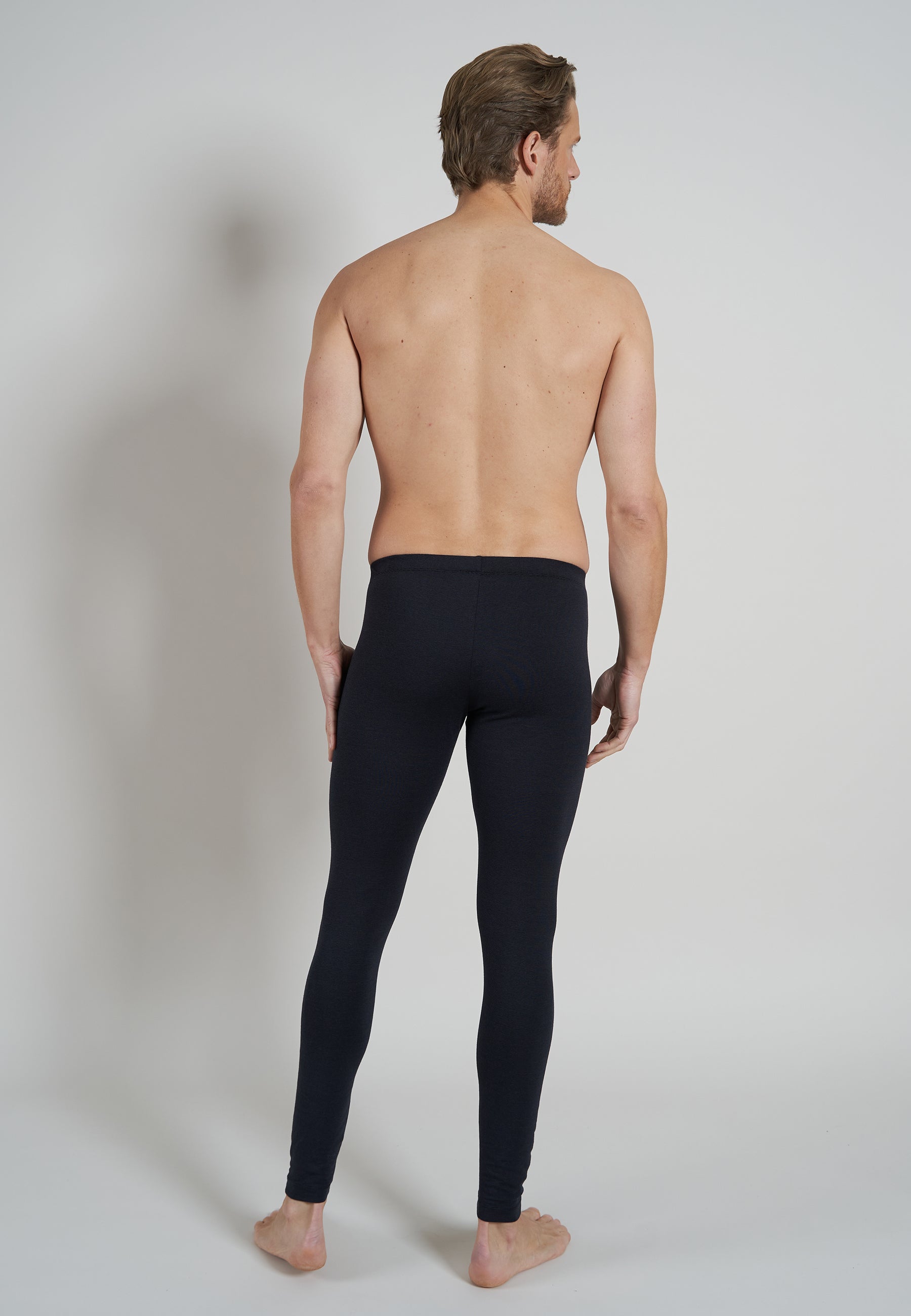 ceceba-herren-lange-unterhose-schwarz-uni-thermo-single-jersey image 3