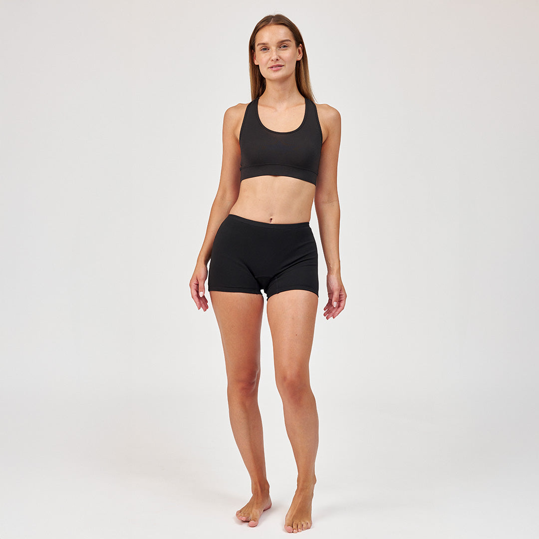 snocks-x-femtis-period-panty-blix-shorts-period-stark-schwarz-periodenslip image 3