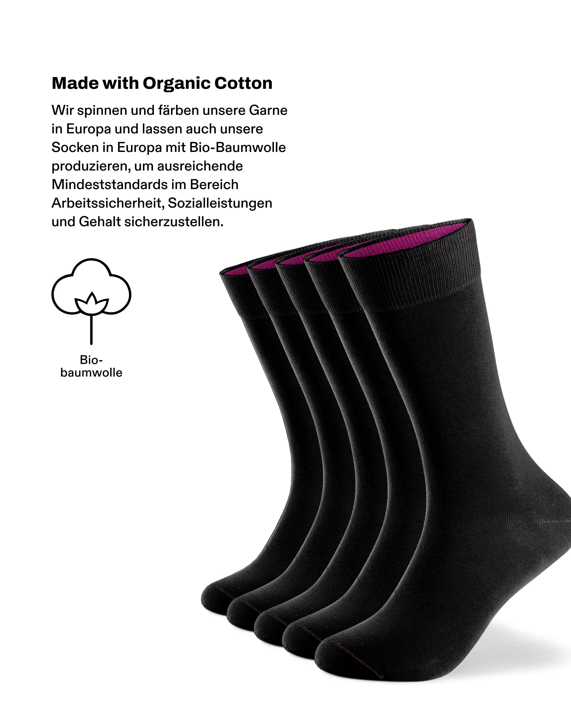 von-jungfeld-signature-classics-einfarbige-business-socken-aus-bio-baumwolle-im- image 3