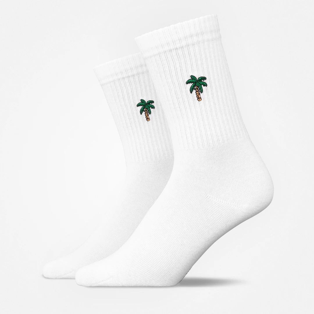 snocks-tennissocken-mix-palmen-lange-sportsocken-aus-bio-baumwolle-unisex image 8