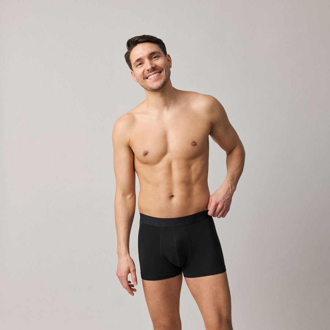 snocks-boxershorts-ohne-logo-herren-schwarz image 2