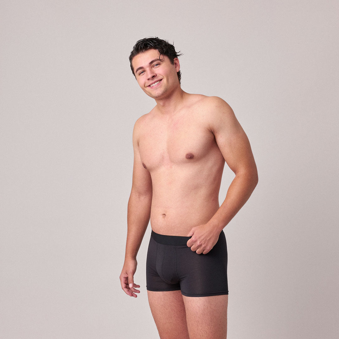 snocks-premium-boxershorts-ohne-logo-herren-schwarz image 2