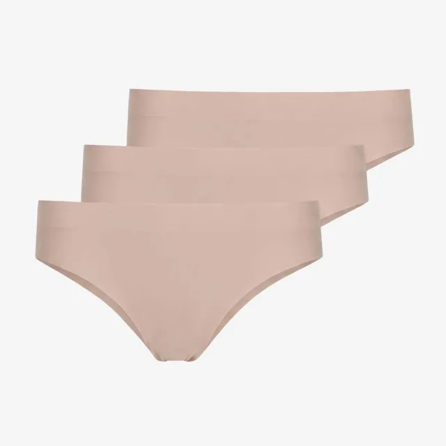 snocks-microfiber-seamless-hipster-damen-hipster-panty-beige image 1