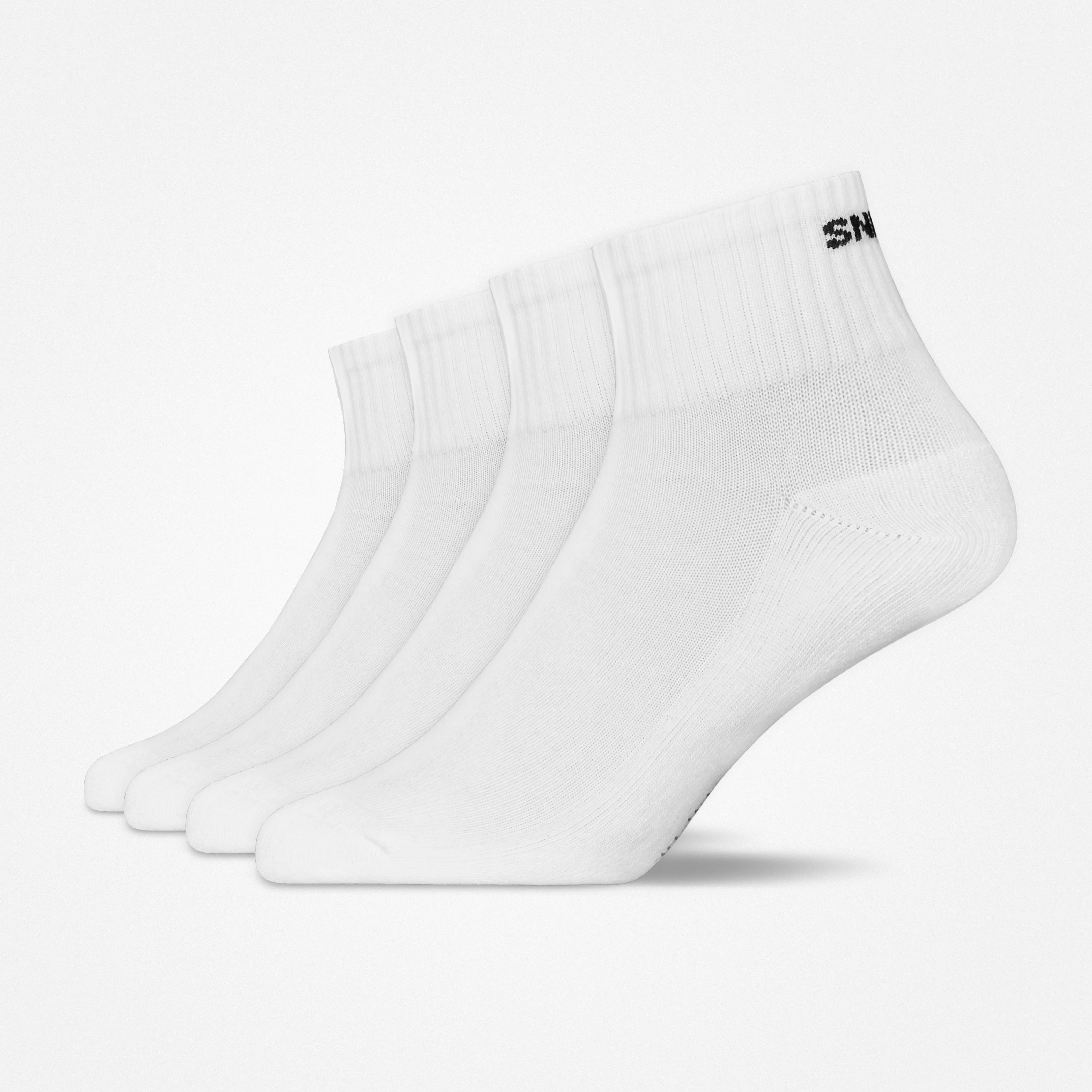 snocks-retro-sneaker-socken-wei-kn-chelhoch-unisex image 1