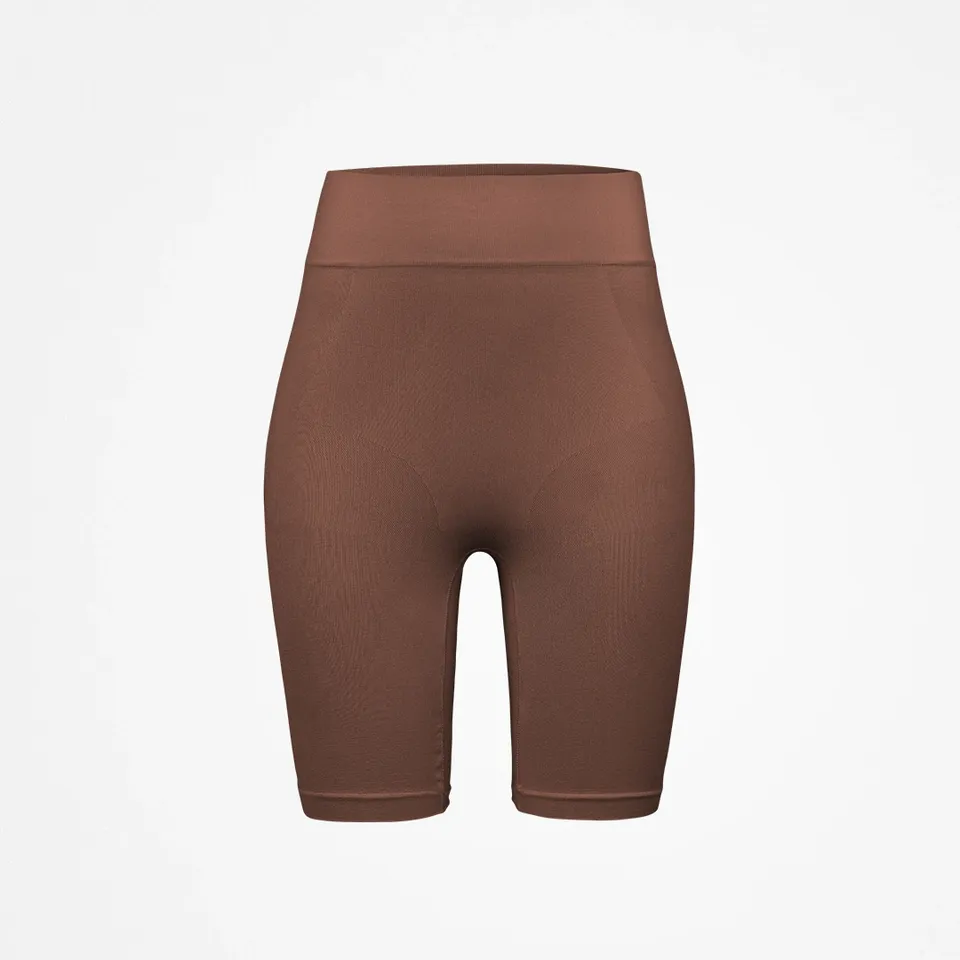 snocks-shaping-shorts-damen-braun-mittlere-kompression image 1