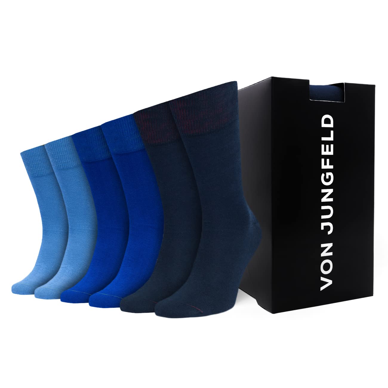 von-jungfeld-6er-set-classic-socken-39-46-bio-baumwolle-mix image 3