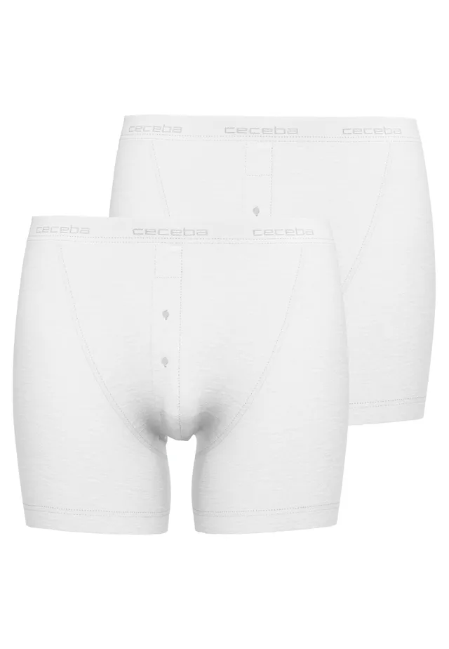 ceceba-herren-long-pants-wei-uni-2er-pack image 1