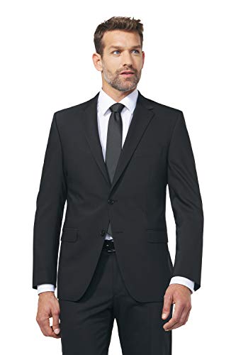 digel-damian-s-modern-fit-sakko-schwarz-mit-teilungsnaht image 7
