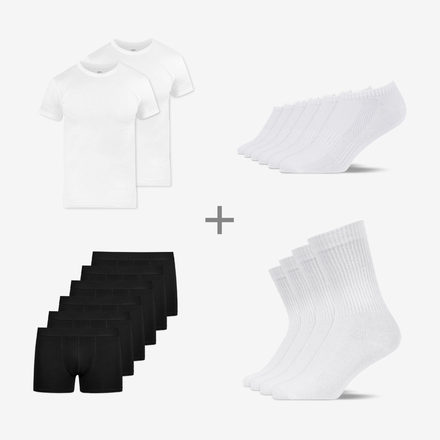 snocks-the-clean-look-basics-bundle-f-r-herren-shirts-unterhosen-socken image 1