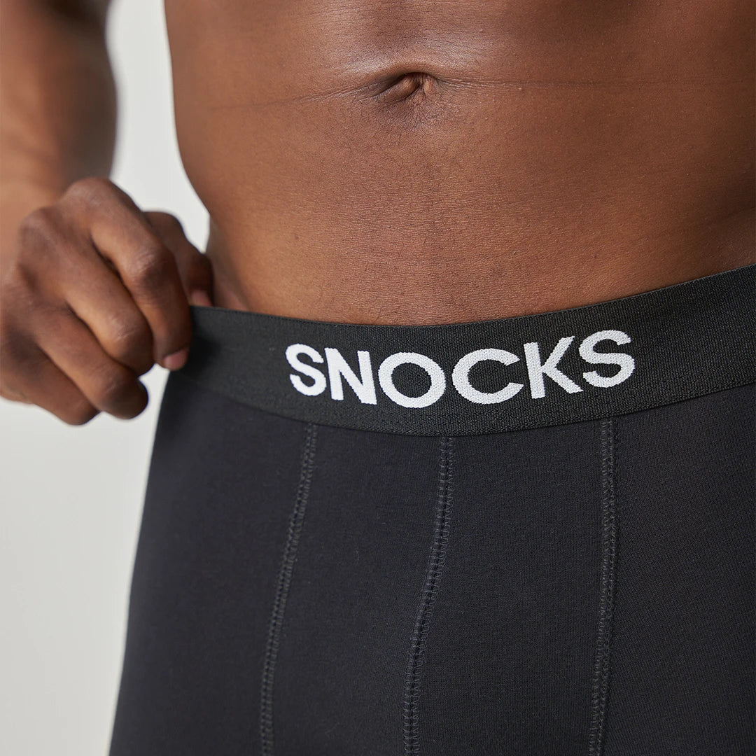 snocks-lange-premium-boxershorts-herren-schwarz image 3