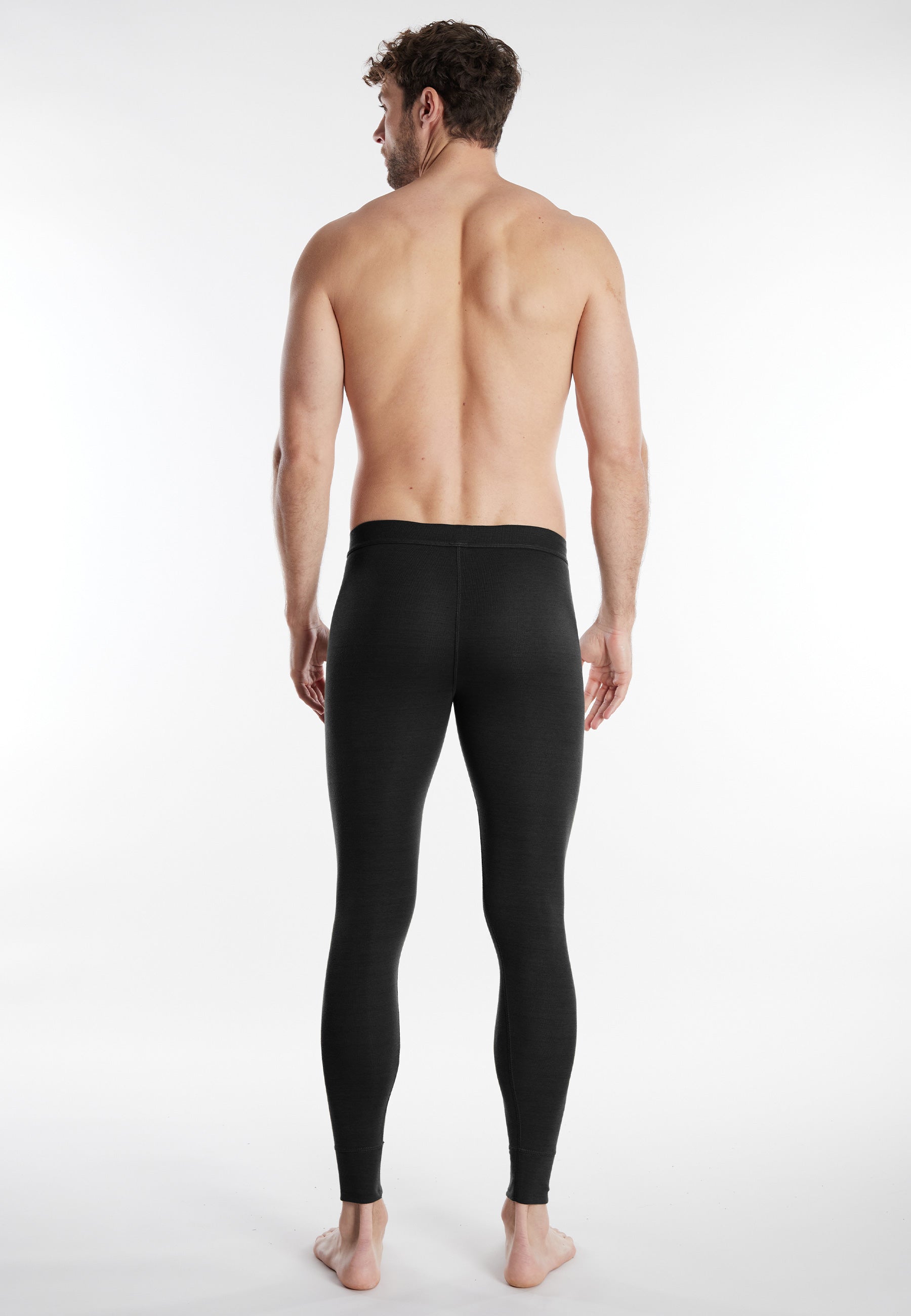 ceceba-herren-lange-unterhose-schwarz-uni-thermo image 3