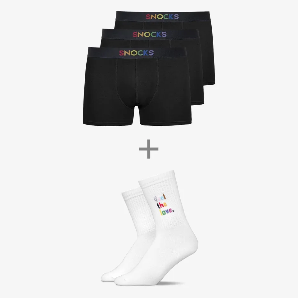 snocks-loud-proud-bundle-basic-t-shirt-limited-edition image 1