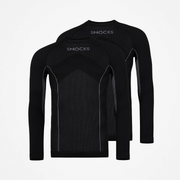 snocks-thermo-unterhemd-herren-langarm-schwarz-mit-daumenloch image 2