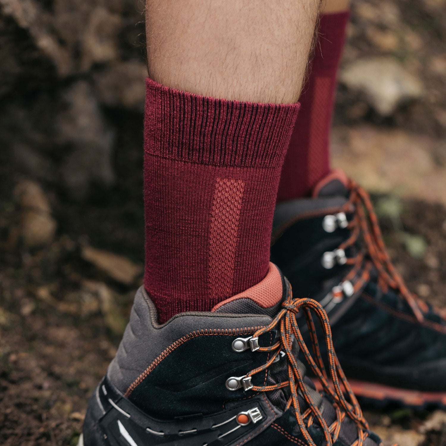 snocks-wandersocken-lang-unisex-grau image 4