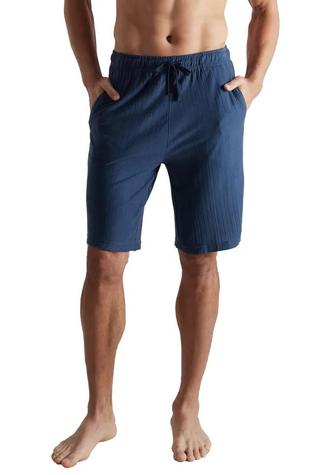 ceceba-herren-bermuda-blau-l-ngsgestreift-baumwoll-bermuda-mit-kordelzug image 1