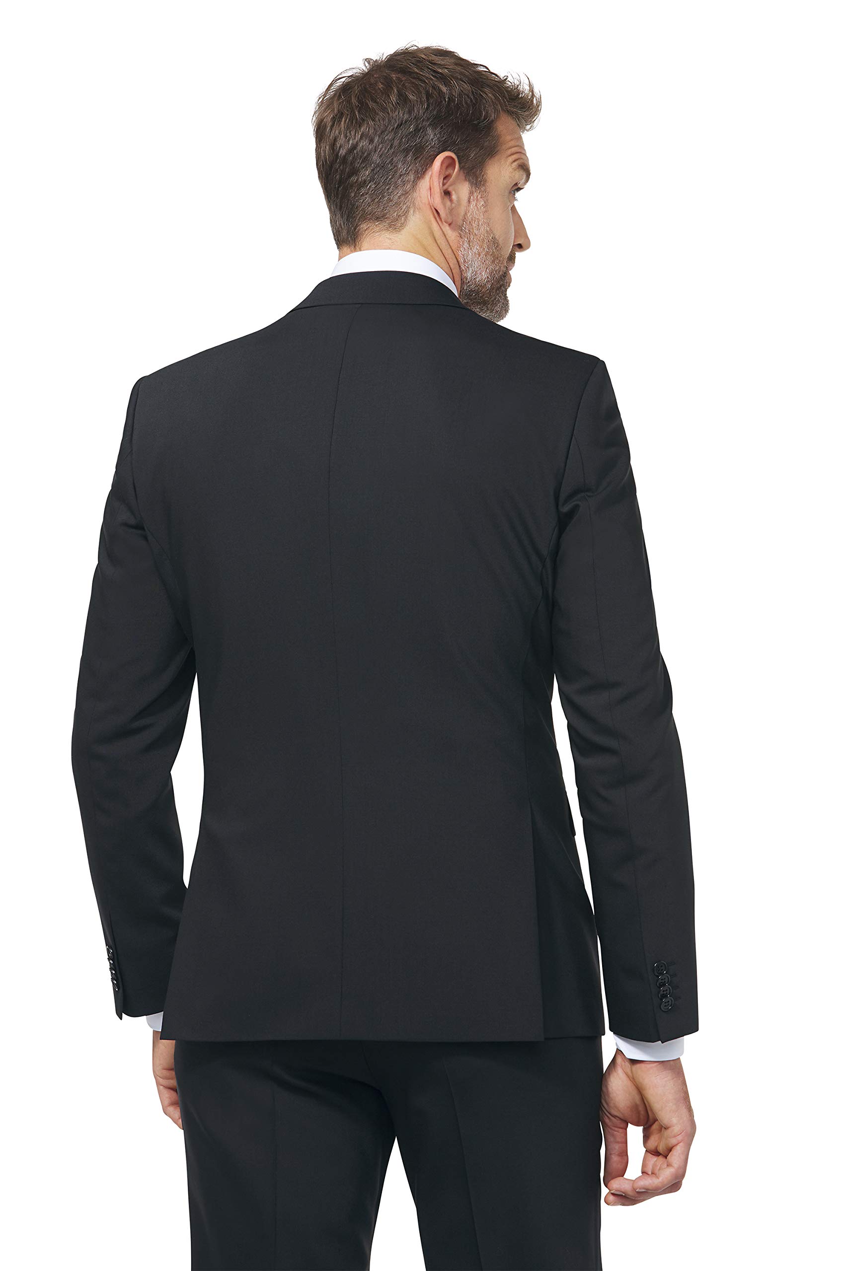 digel-damian-s-modern-fit-sakko-schwarz-mit-teilungsnaht image 3