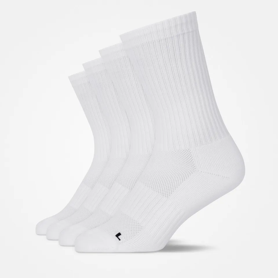 snocks-hohe-laufsocken-wei-unisex-lang image 1