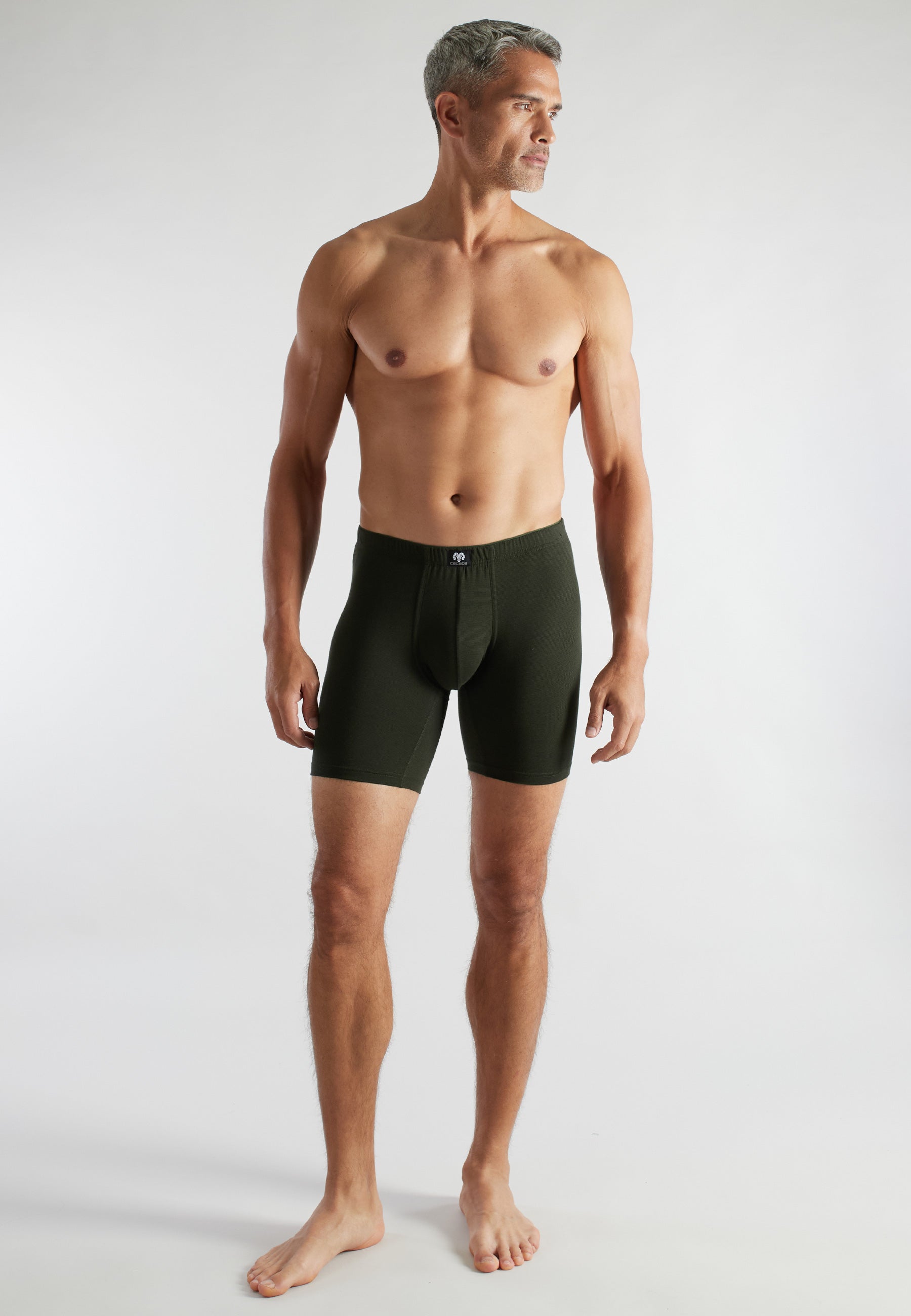 ceceba-herren-long-pants-gr-n-quergestreift-2er-pack image 2