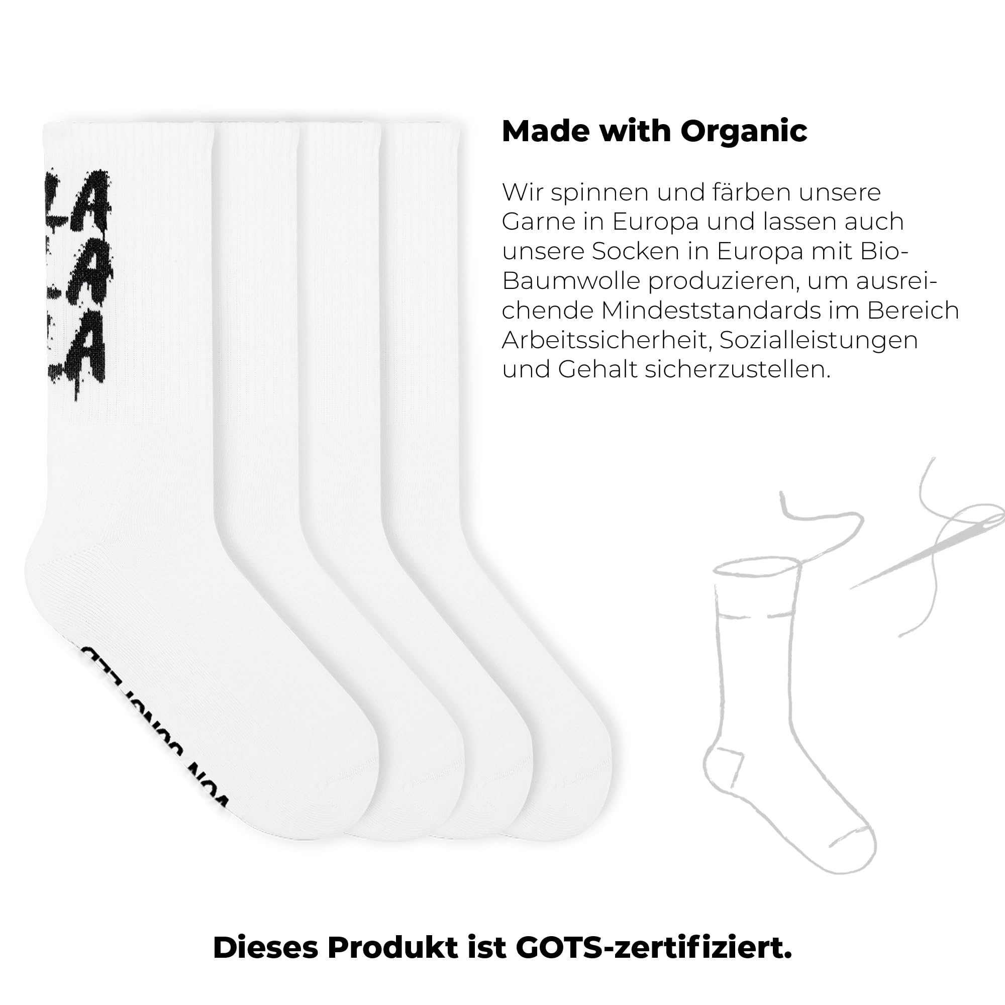 von-jungfeld-tennissocken-smiley-crew-socks-bio-baumwolle-gr-35-46 image 6