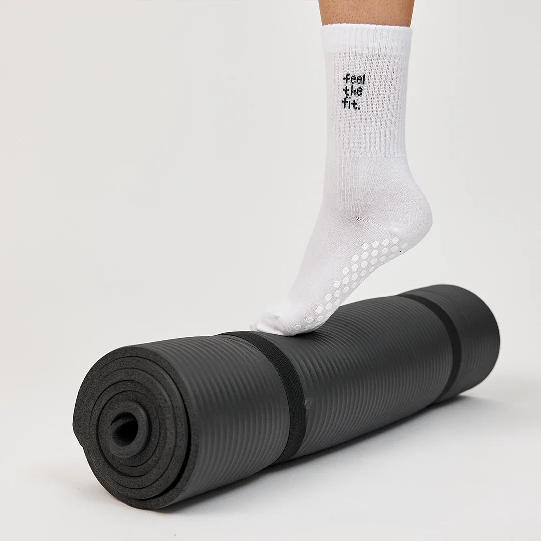 snocks-pilates-socken-wei-logo-anti-rutsch-unisex image 2
