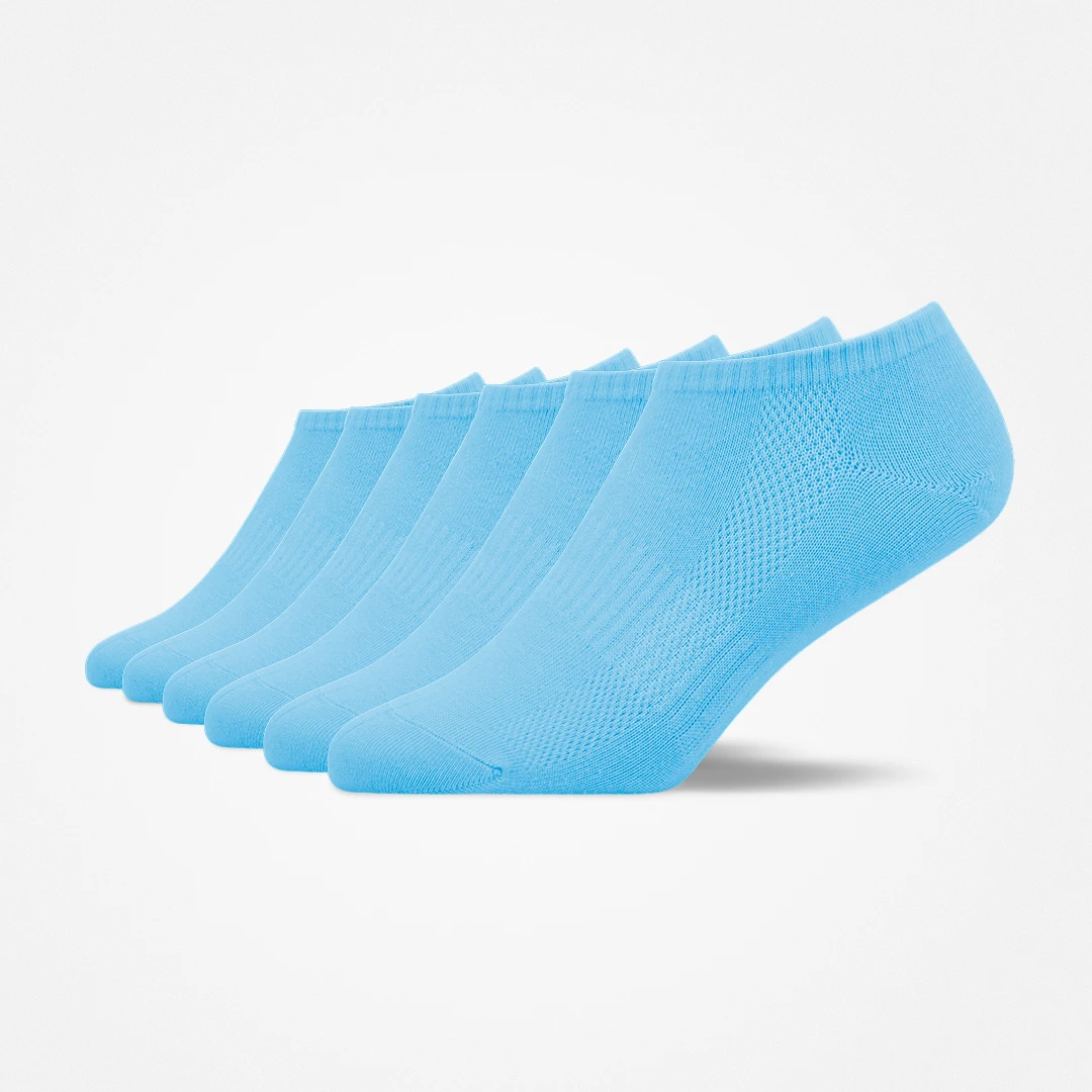 snocks-kinder-sneaker-socken-blau-kurze-bio-baumwoll-socken image 1