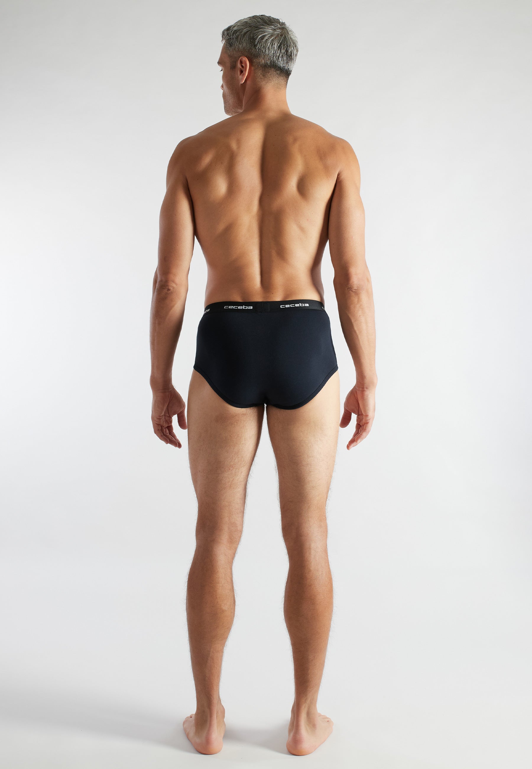 ceceba-herren-slip-blau-uni-2er-pack-baumwolle-elasthan image 3