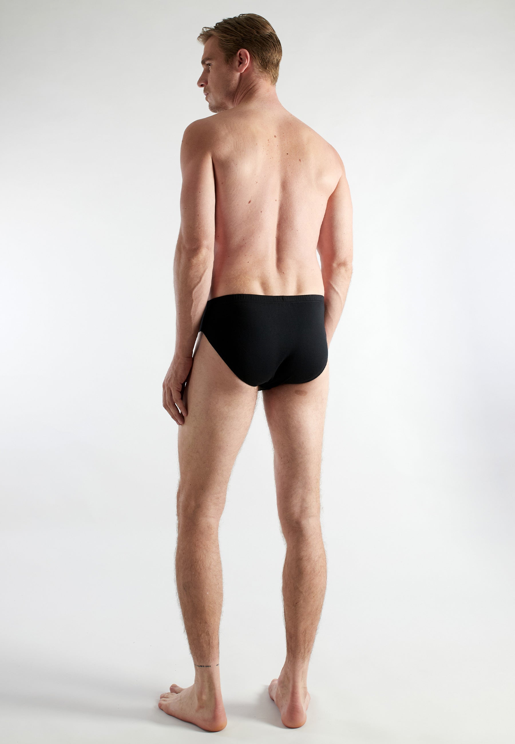 ceceba-herren-slip-schwarz-uni-5er-pack-baumwoll-slip-vorratspack image 3