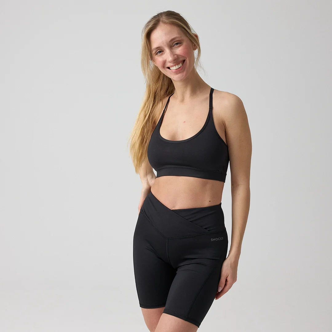 snocks-sport-bh-x-back-damen-schwarz image 2