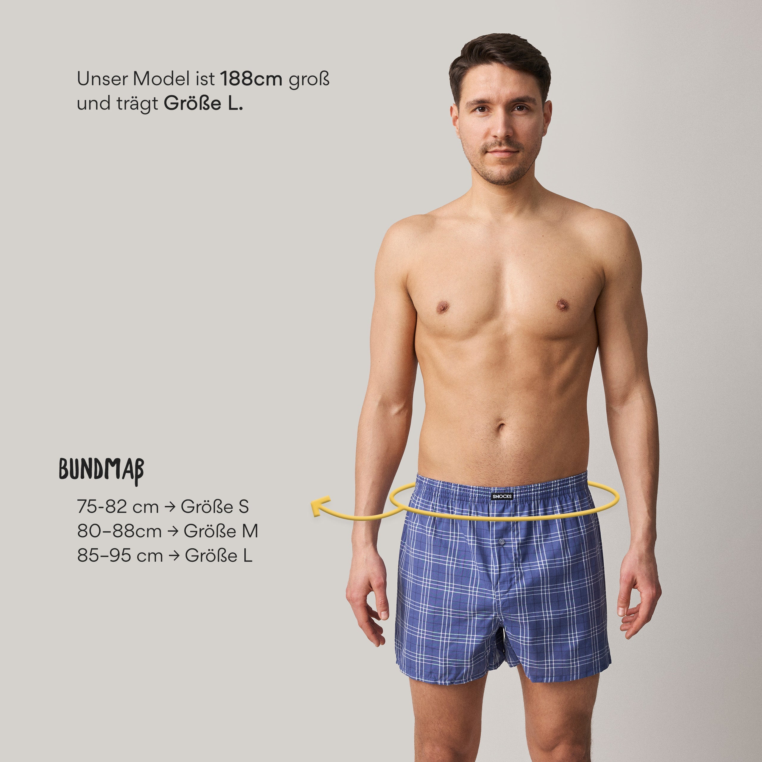 snocks-american-boxershorts-herren-stripe image 8