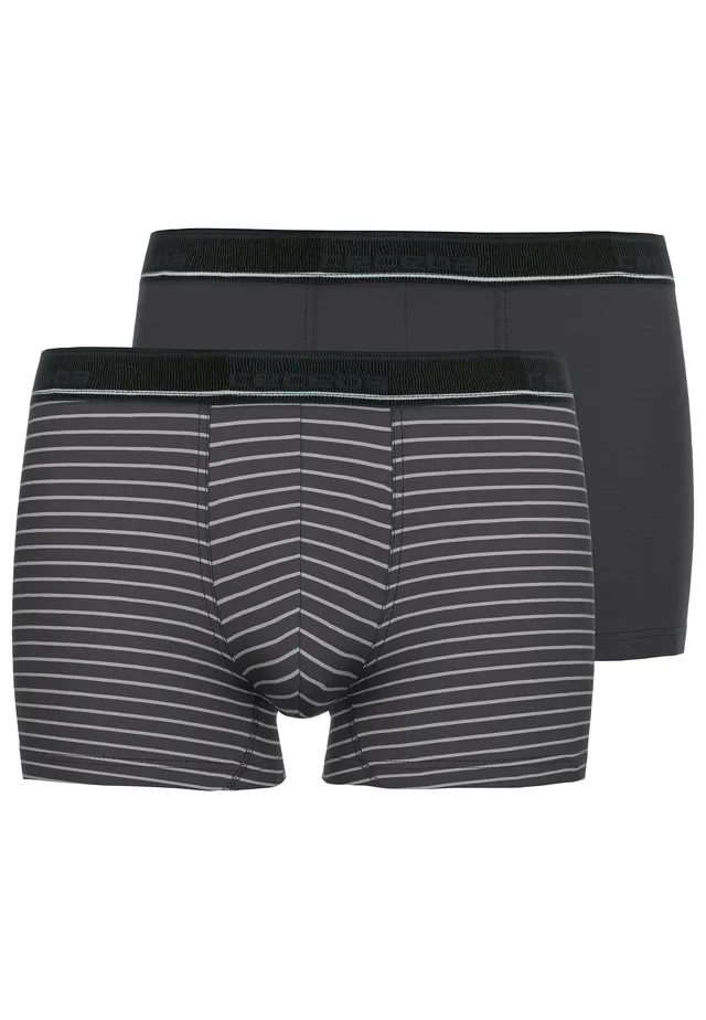ceceba-herren-pants-grau-quergestreift-2er-pack-bambus-viskose image 1