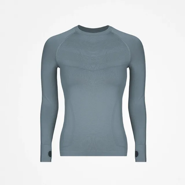 snocks-sportshirt-langarm-damen-taubenblau image 1