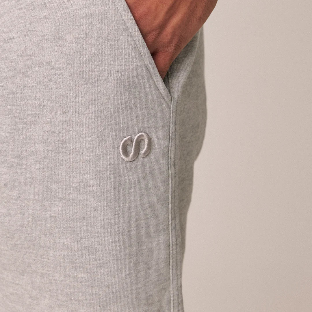 snocks-sweatshorts-herren-hellgrau-aus-bio-baumwolle image 6