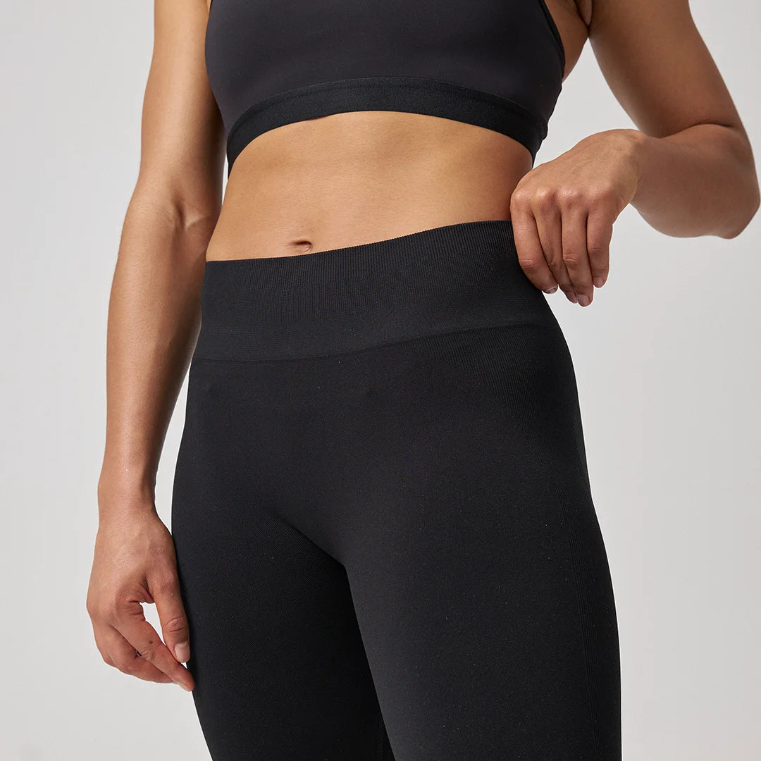 snocks-high-waist-leggings-seamless-schwarz-damen-sportleggings image 7