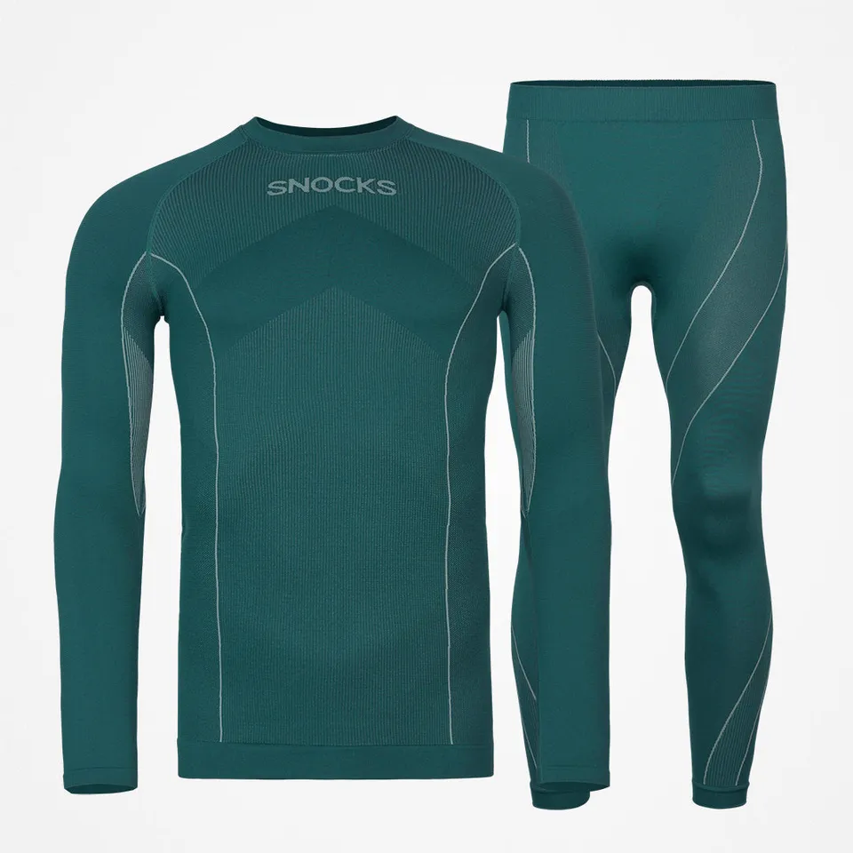 snocks-thermounterw-sche-herren-mit-daumenloch-dunkelgr-n image 1