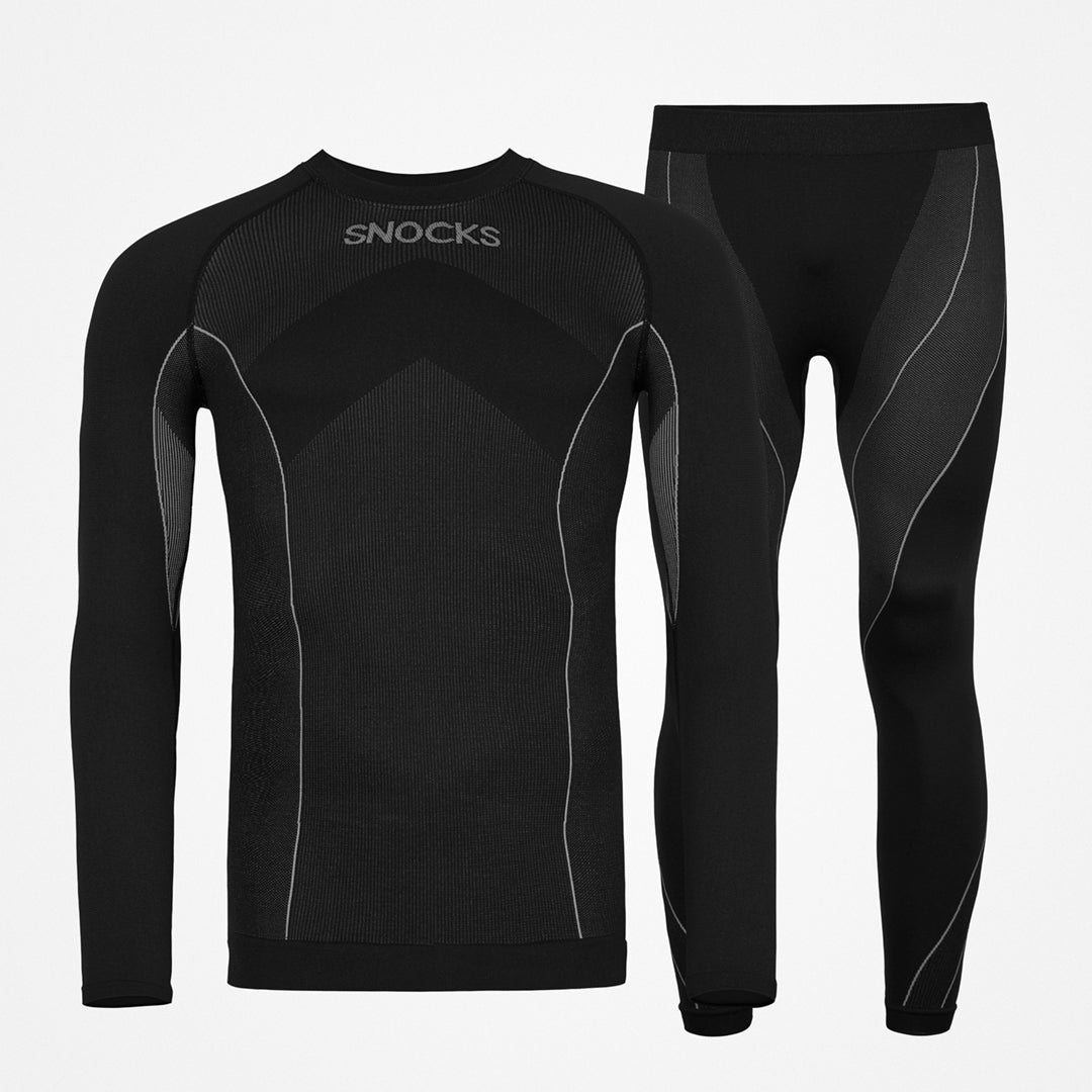 snocks-thermounterw-sche-herren-mit-daumenloch-unterhemd-schwarz image 1