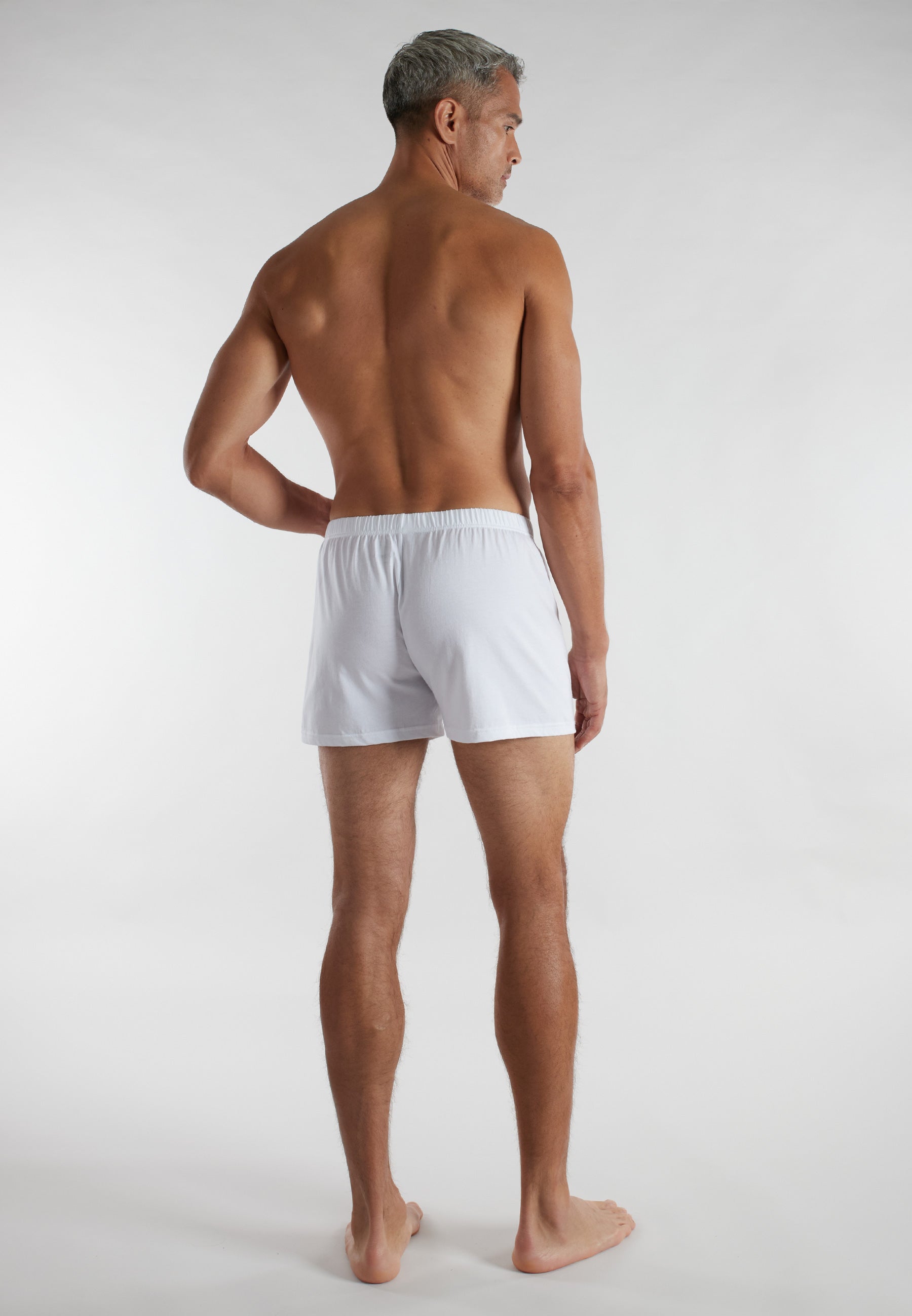 ceceba-herren-boxershort-wei-uni-2er-pack image 3