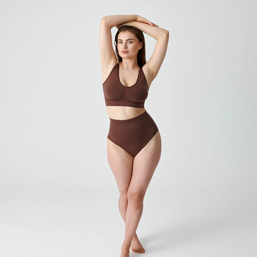 snocks-shaping-slip-braun-shapewear-slip-damen image 8