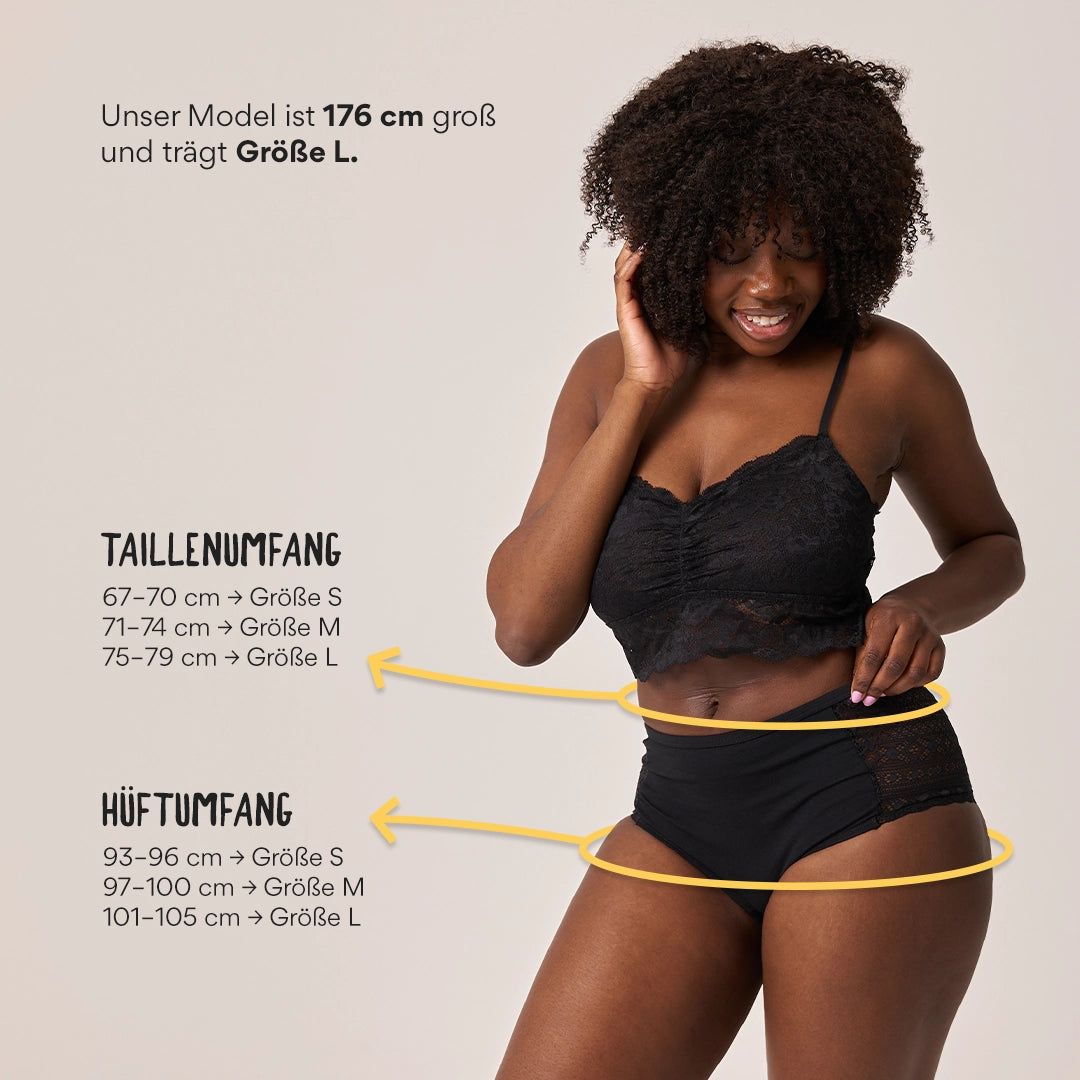 snocks-high-waist-hipster-panties-mit-spitze-mix-mauve-weinrot-schwarz image 8