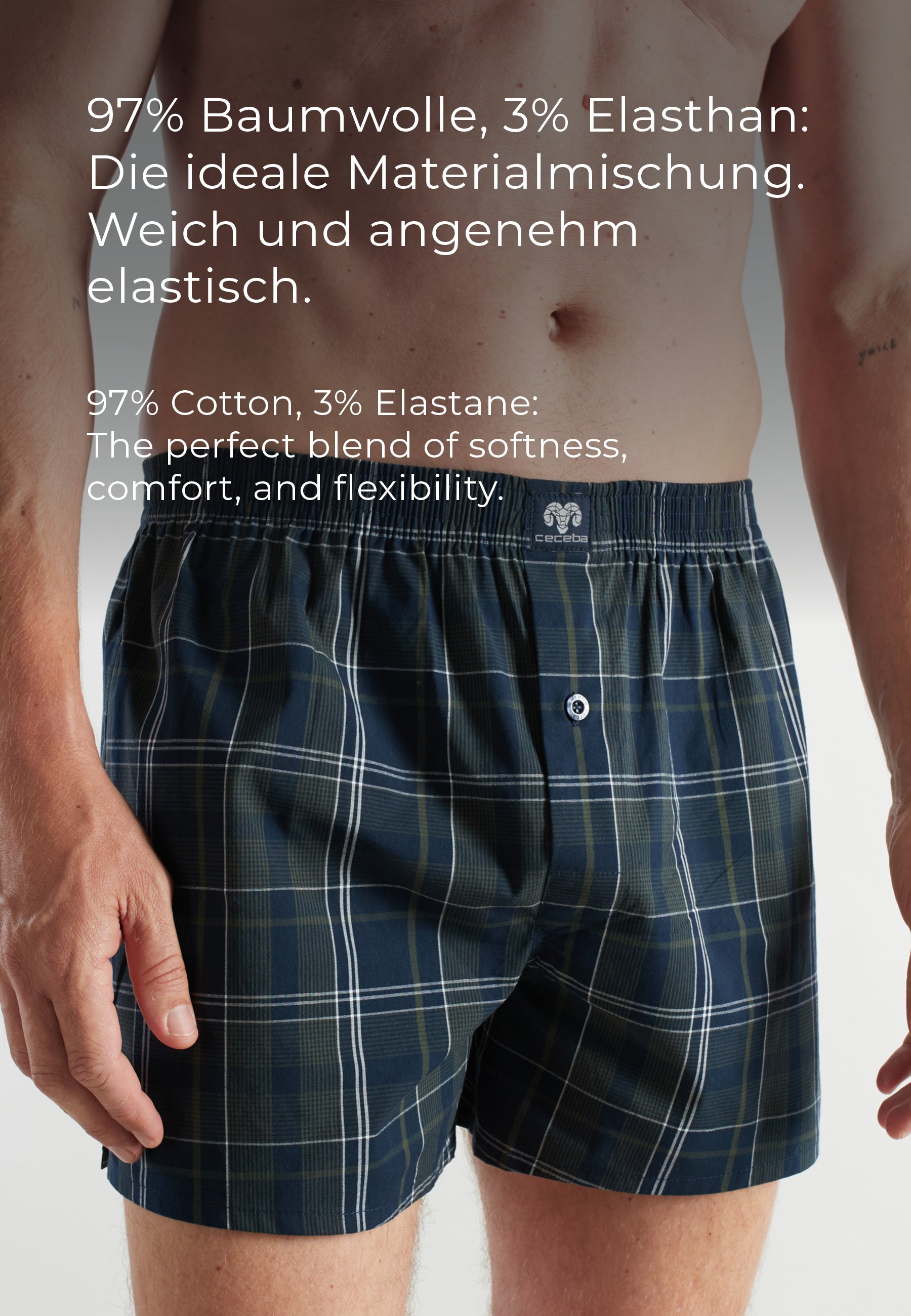 ceceba-herren-boxershort-blau-uni-2er-pack image 4