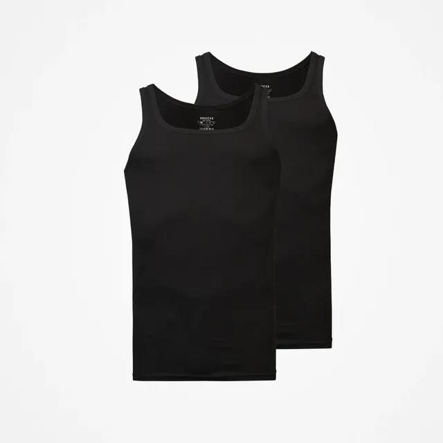snocks-unterhemd-tank-top-herren-schwarz-bio-baumwolle image 1
